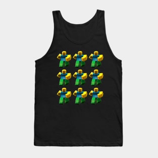 Roblox Aesthetic Noob T-Pose Respawn Default Character Tank Top